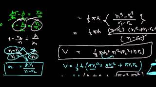 Proof  Surface Area of Frustum of a Cone [upl. by Borchers]