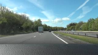 A55  North Wales Expressway  Time Lapse [upl. by Stilu361]