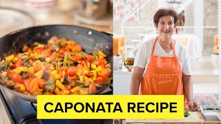 Caponata Recipe  How to Make Sicilian Food [upl. by Nnylorac]