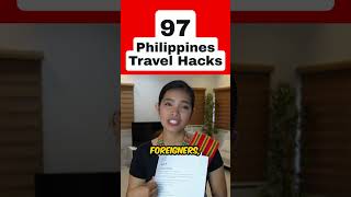 97 Philippines Travel Hacks [upl. by Sommers]