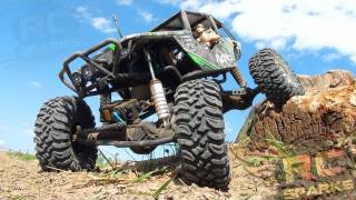 RC ADVENTURES  Axial Wraith  Bashing Rock Crawling amp Smashing the Trail [upl. by Nnahteb]