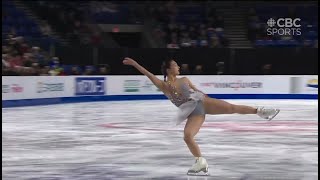 Kaori Sakamoto 坂本花織  2023 Skate Canada SP CBC [upl. by Borreri]