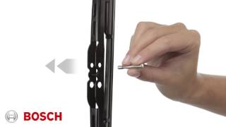 7mm Side Saddle Connection  How to Install Bosch Spectrum DirectFit Conventional Wiper Blades [upl. by Carrington353]