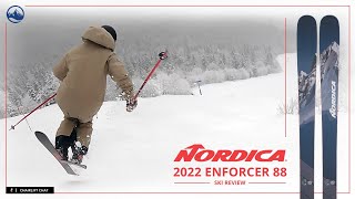 2022 Nordica Enforcer 88 Ski Review with SkiEssentialscom amp January SkiHappy Contest [upl. by Nisay]