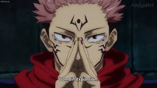 Jujutsu Kaisen  Sukunas Domain Expansion 4k UHD [upl. by Anailli]