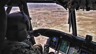 Chinook Flight Over Afghanistan [upl. by Halimeda402]