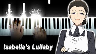 Yakusoku no Neverland Episode 12 Finale OST  Main Theme  quotIsabella’s Lullabyquot Piano [upl. by Francisco]