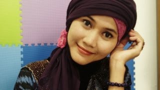 How to Wear Turban Hijab by Didowardah  Part 10 [upl. by Eekorehc293]